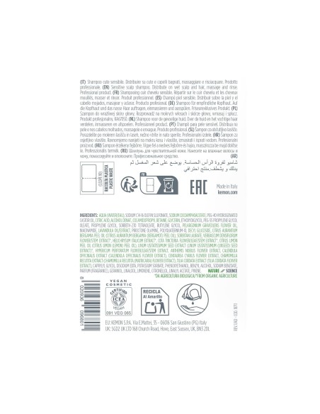 EASY SNAP SHAMPOING ACTYVA BENESSERE 12 ml (Cuir Chevelu Sensible)