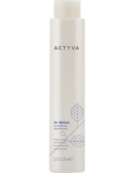 SHAMPOING ACTYVA M DETOX ANTI-MÉTAL 250 ml (Cheveux Ternes et sans Vie )