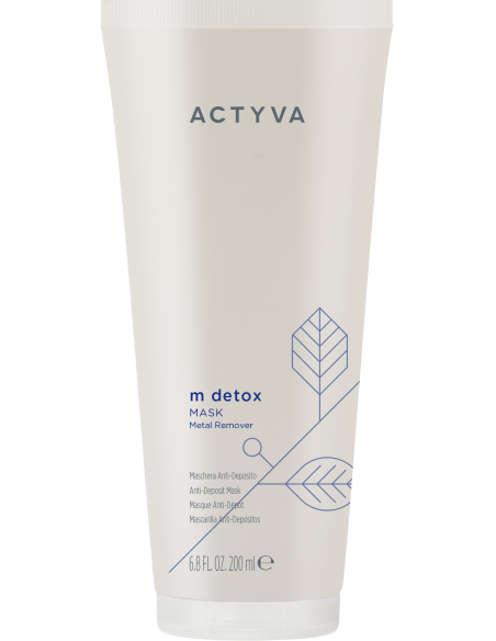MASQUE ACTYVA M DETOX FORTIFIANT ANTI-DÉPÔTS 200 ml (Cheveux Ternes et sans Vie)