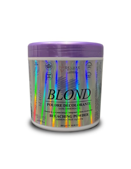 POUDRE DECOLORANTE MAGIQUE Sans Ammoniaque LOVE BLOND BLUE LAVANDE