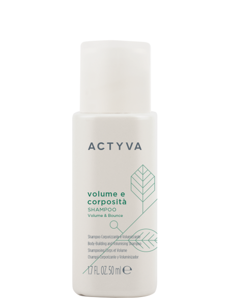 SHAMPOING ACTYVA VOLUME E CORPOSITA 50 ml VOYAGE (Cheveux Fins)