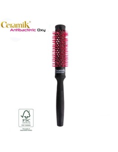 BROSSE DE COIFFEURS ANTIBACTERIC OXYGENE PRODUIT ORIGINAL 24 mm CERAMIK 2