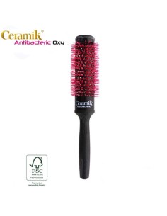HAIRDRESSERS' BRUSH ANTIBACTERIC OXYGENE ORIGINAL PRODUCT 30 mm CERAMIK