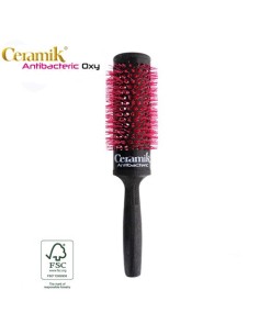 ANTIBACTERIC OXYGENE HAIRDRESSERS' BRUSH ORIGINAL PRODUCT 42 mm CERAMIK