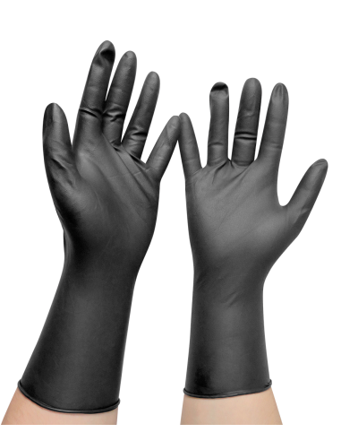 Gants en nitrile taille S   Boite de 100 pièces