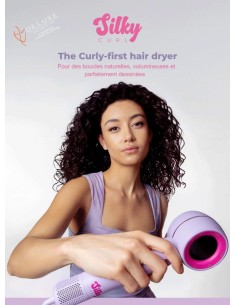 SECHE CHEVEUX SILKY CURL pour les cheveux bouclés