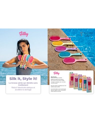 SECHE CHEVEUX SILKY CURL pour les cheveux bouclés