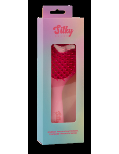 SILKY BROSSE Framboise pour cheveux bouclés