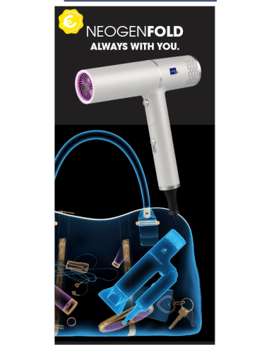 SÈCHE CHEVEUX NEO GEN PLIABLE DE VOYAGE