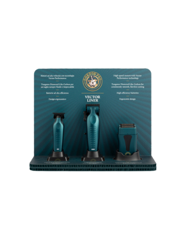 PACK DE TROIS TONDEUSES GORDON PRO Vector Liner