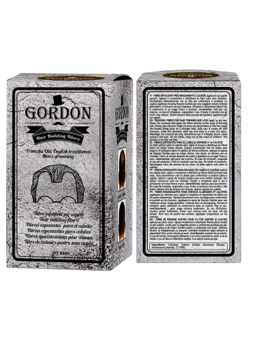 Fibres densifiantes GORDON pour clairsemés et calvitie Cheveux Chatain Clair
