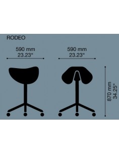 TABOURET OLYMP RODEO