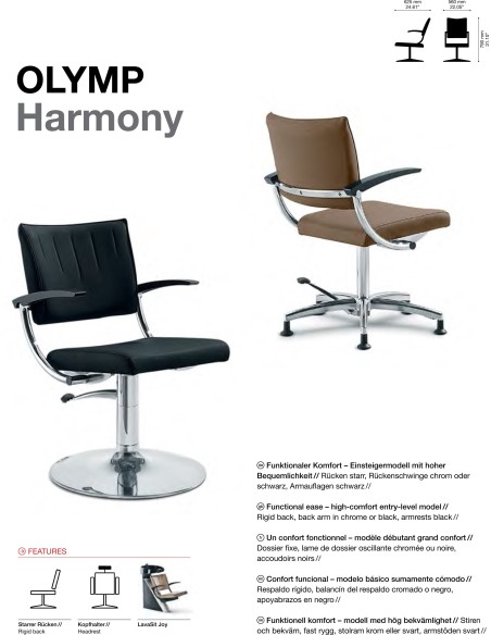 FAUTEUIL OLYMP HARMONY