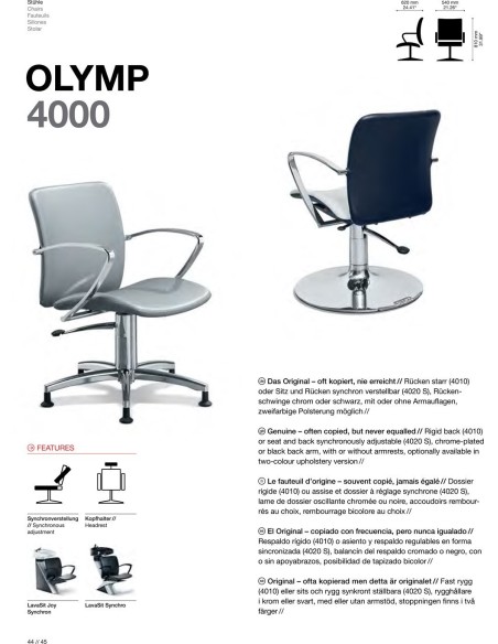 FAUTEUIL OLYMP 4000