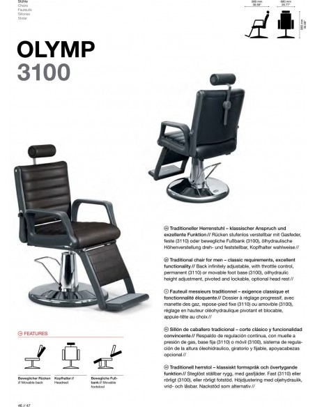 FAUTEUIL OLYMP 3100