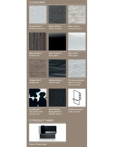 OLYMP POET STYLING TABLE