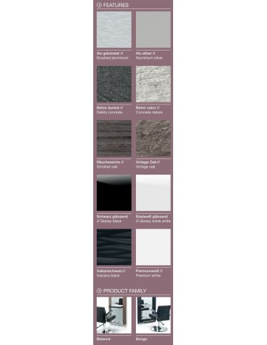 RECEPTION COUNTER OLYMP SENSO COIFFURE