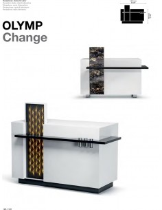 COMPTOIR DE RECEPTION OLYMP CHANGE COIFFURE 2